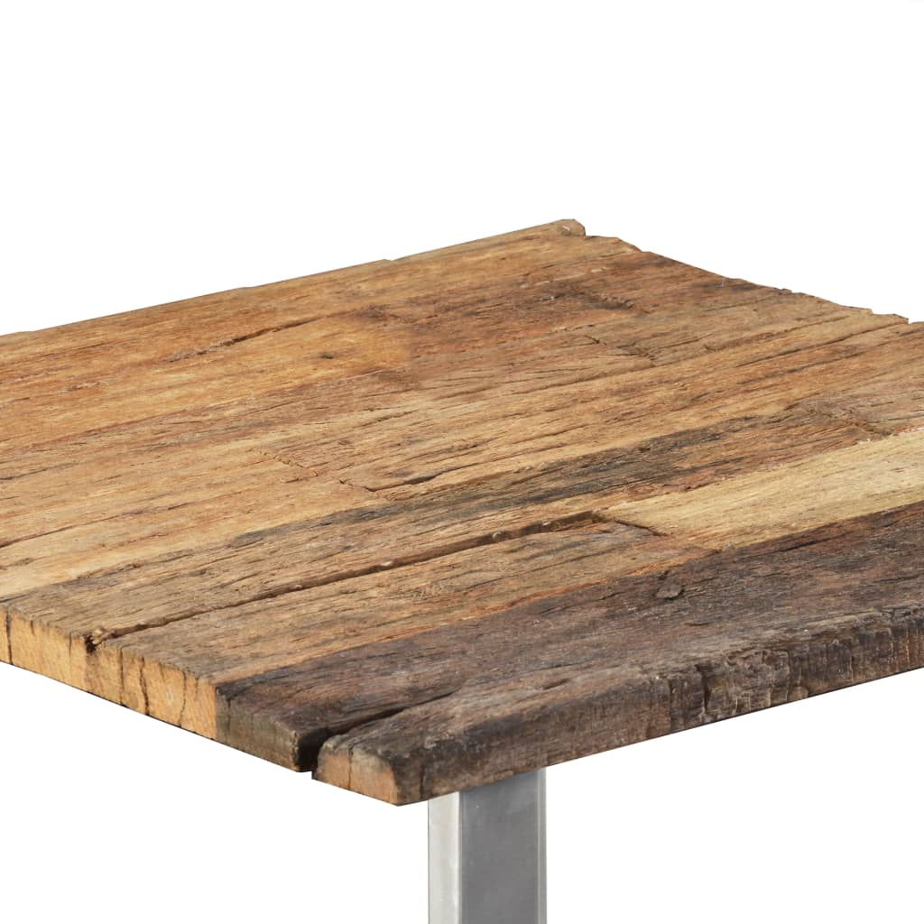 Konferenční Stůl Masivní Recyklované Dřevo 55 X 55 X 40 Cm