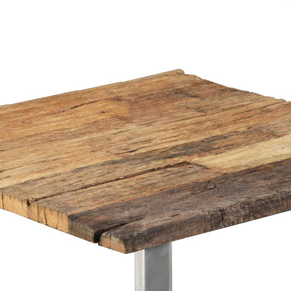 Konferenční Stůl Masivní Recyklované Dřevo 55 X 55 X 40 Cm