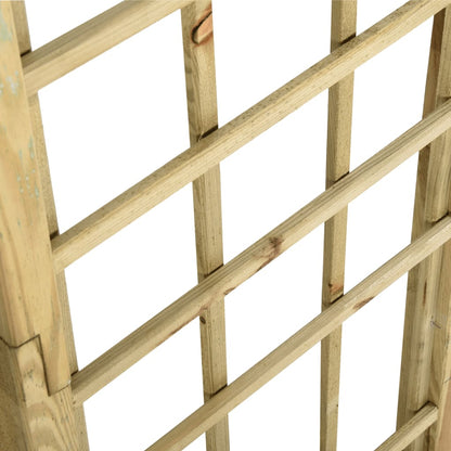 Zahradní Oblouk/Treláž Zelený Impregnované Borové Dřevo