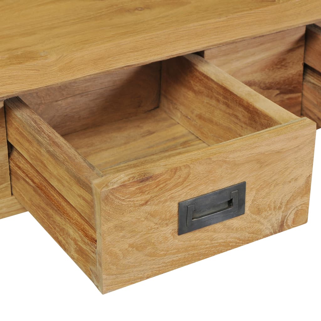 Konzolový Stolek Masivní Teak 90 X 30 X 80 Cm