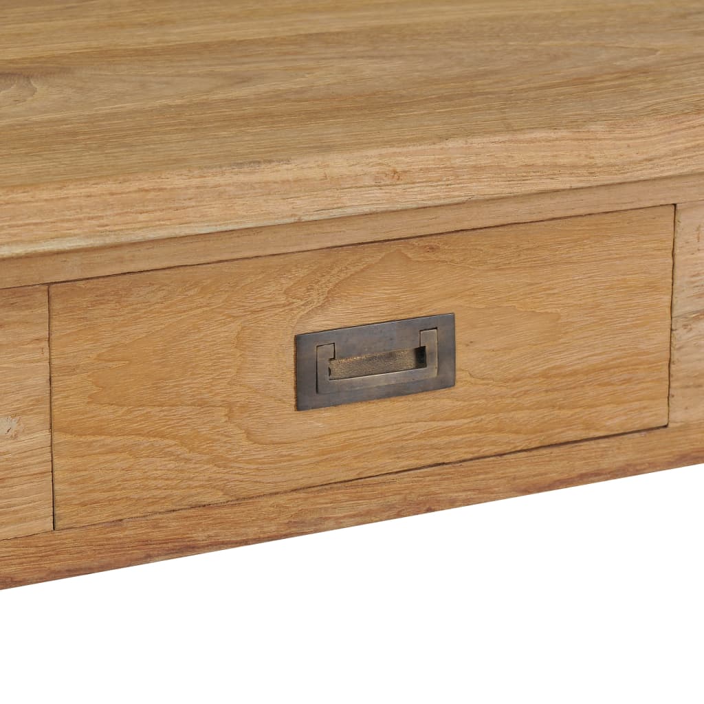 Konferenční Stolek Masivní Teak 100 X 60 X 35 Cm