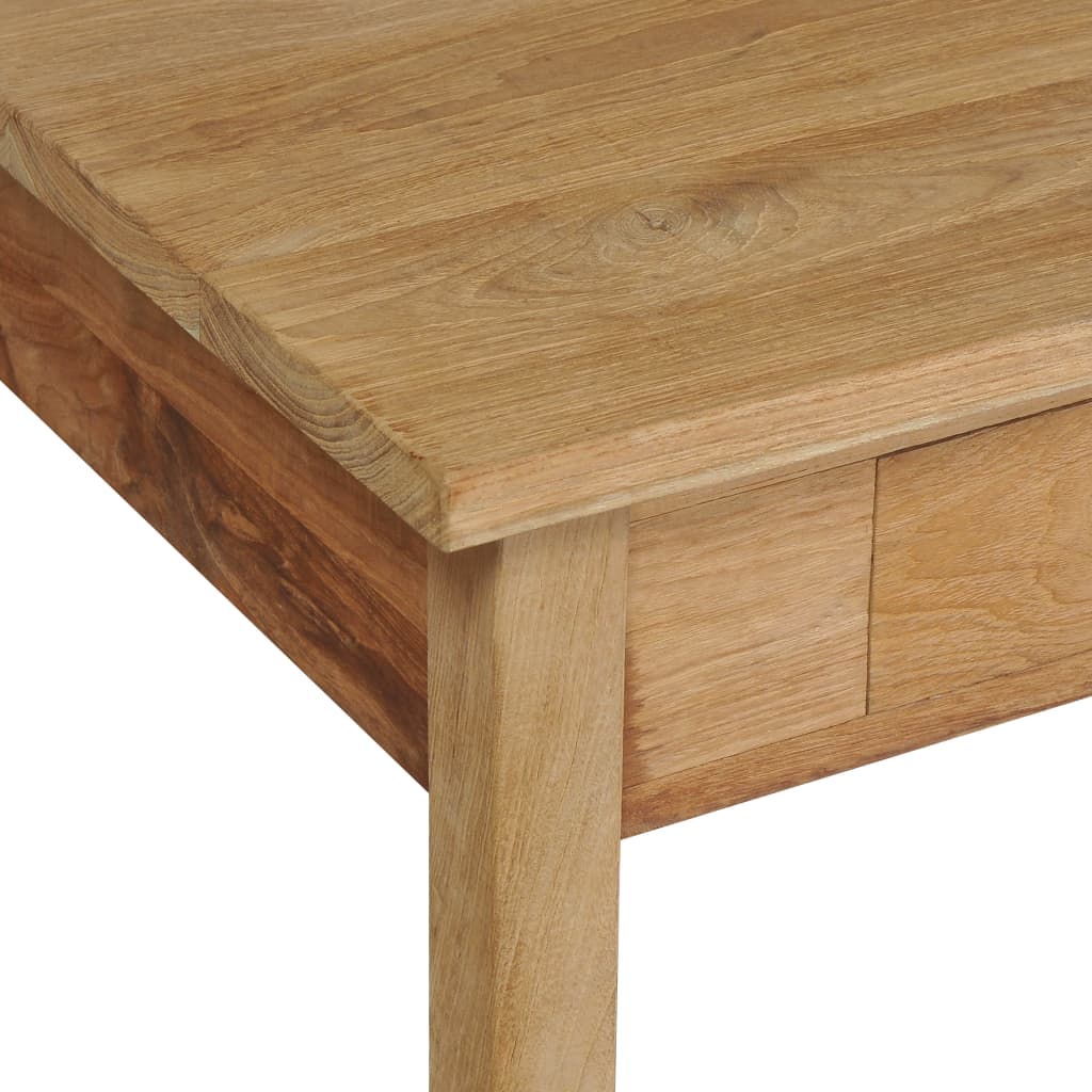 Konferenční Stolek Masivní Teak 100 X 60 X 35 Cm