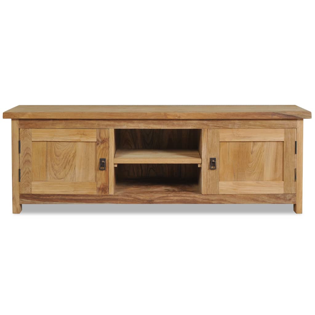 Tv Skříňka Masivní Teak 120 X 30 X 40 Cm