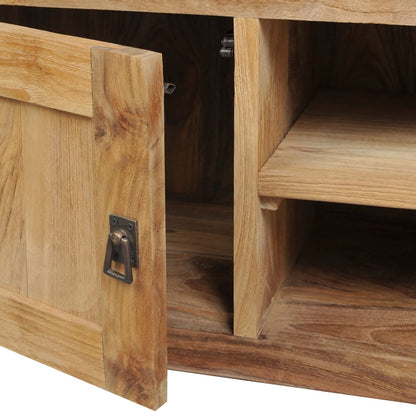 Tv Skříňka Masivní Teak 120 X 30 X 40 Cm