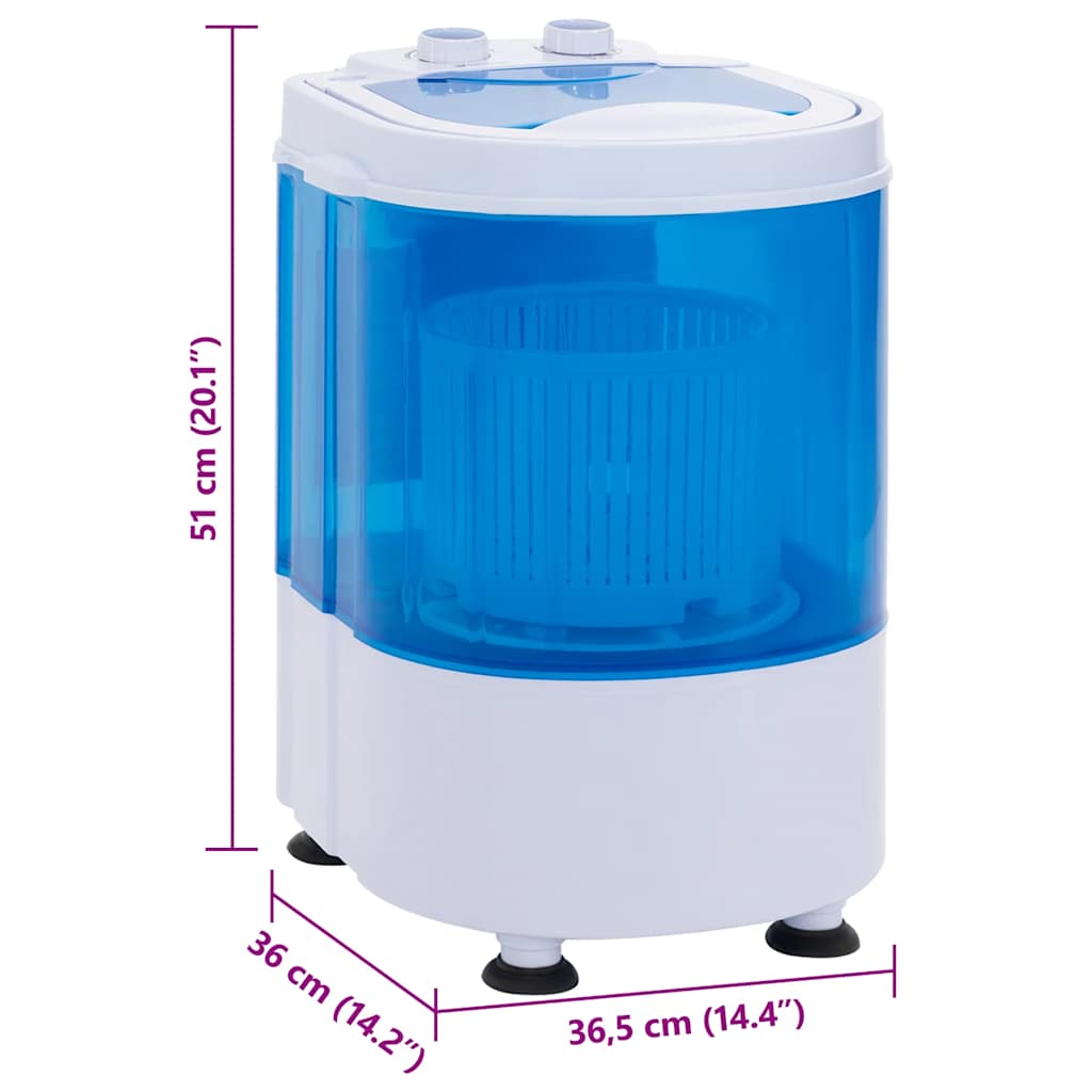Mini Pračka Jeden Buben 2,6 Kg