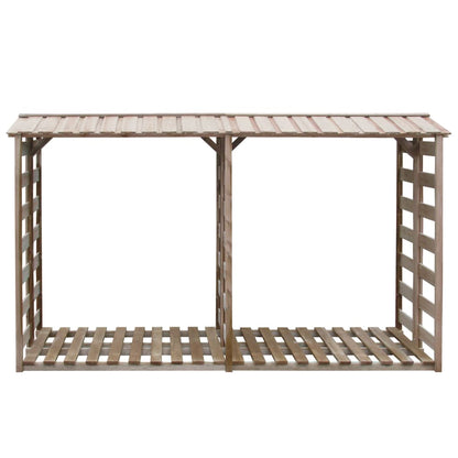 Kůlna Na Dříví Impregnovaná Borovice