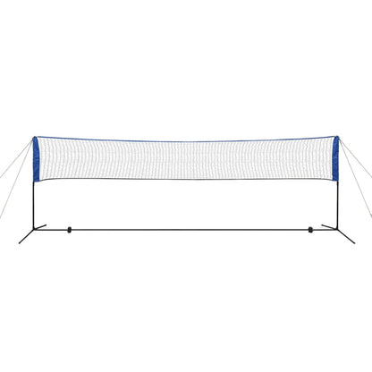 Sada Badmintonové Sítě A Košíčků, 500X155 Cm