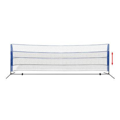 Sada Badmintonové Sítě A Košíčků, 500X155 Cm