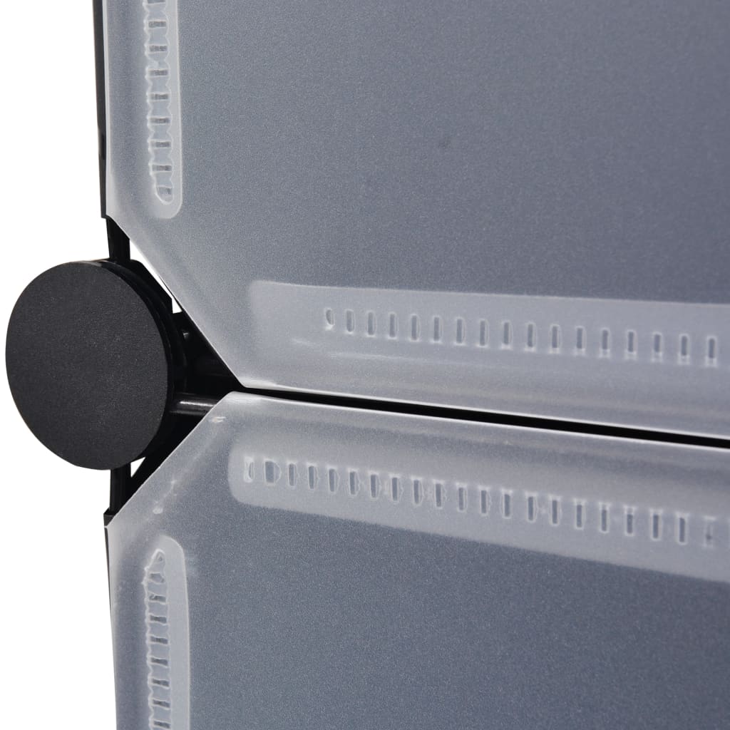 Organizér Na Boty S 10 Přihrádkami, Černý