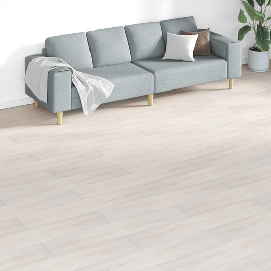 Podlahová Prkna 18 Pcs Bílý 5,26 M² Pvc