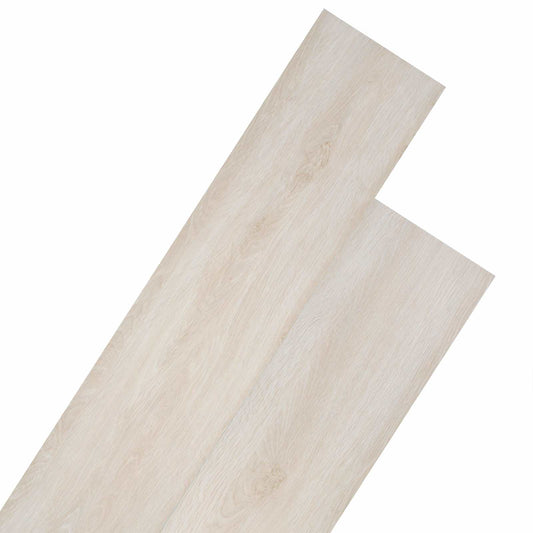 Podlahová Prkna 18 Pcs Bílý 5,26 M² Pvc