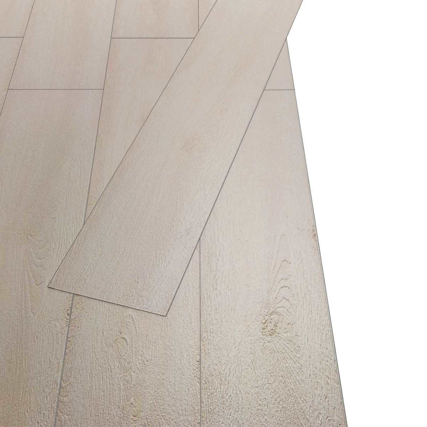 Podlahová Prkna 18 Pcs Bílý 5,26 M² Pvc