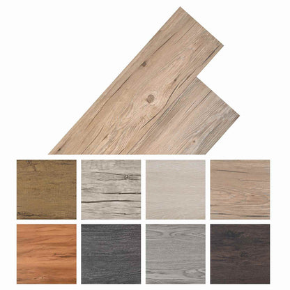 Podlahová Prkna 18 Pcs Hnědá 5,26 M² Pvc