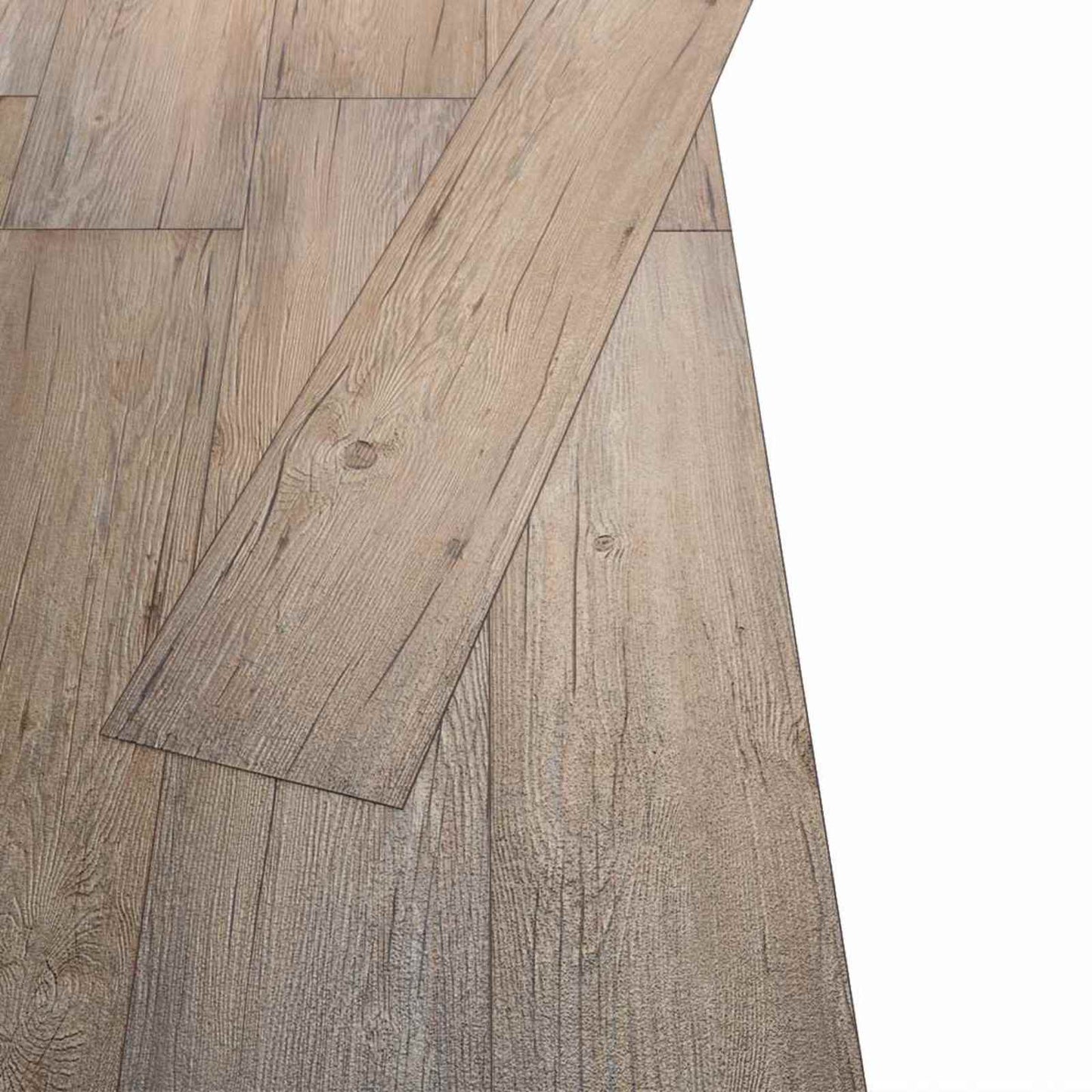 Podlahová Prkna 18 Pcs Hnědá 5,26 M² Pvc