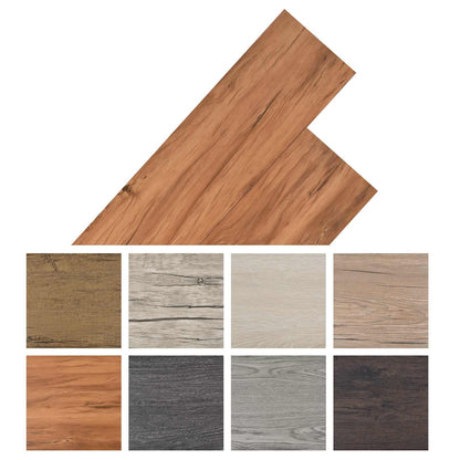 Podlahová Prkna 18 Pcs Hnědá 5,26 M² Pvc