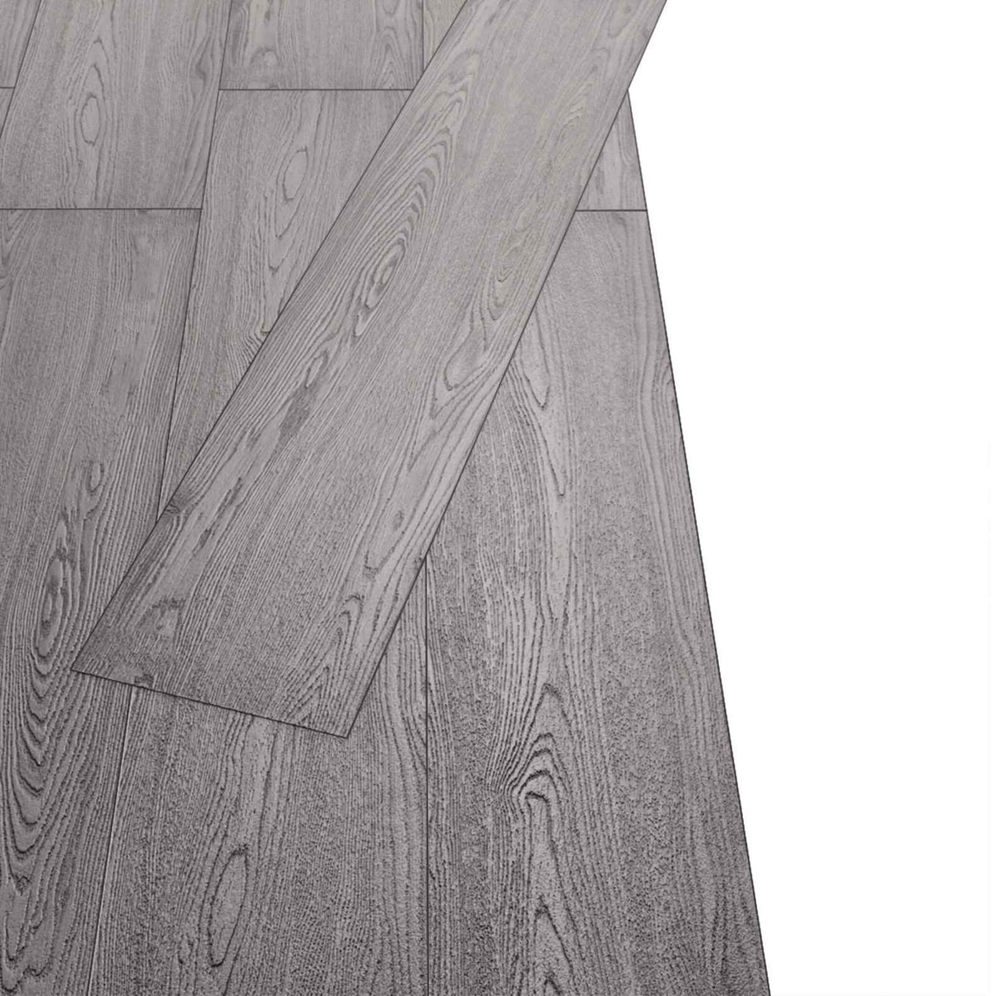 Podlahová Prkna 18 Pcs Tmavě Šedá 5,26 M² Pvc