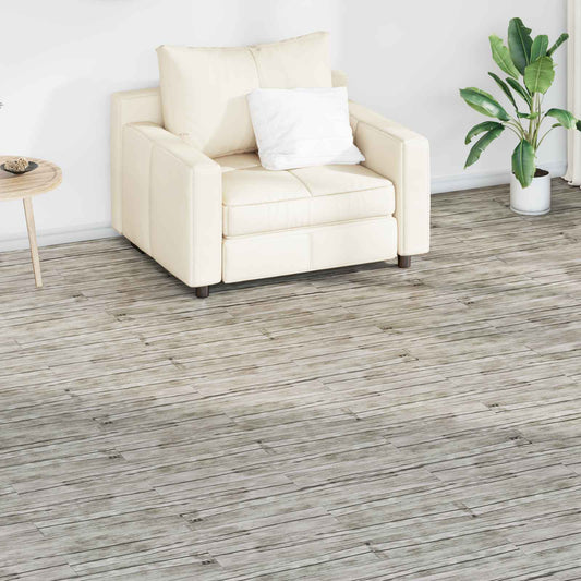 Podlahová Prkna 5,02 M² 36 Pcs Pvc Ořech Umytý