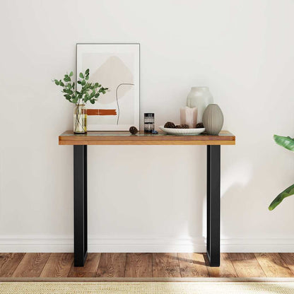 Odkládací Stolek, Teak, 100X35X75 Cm