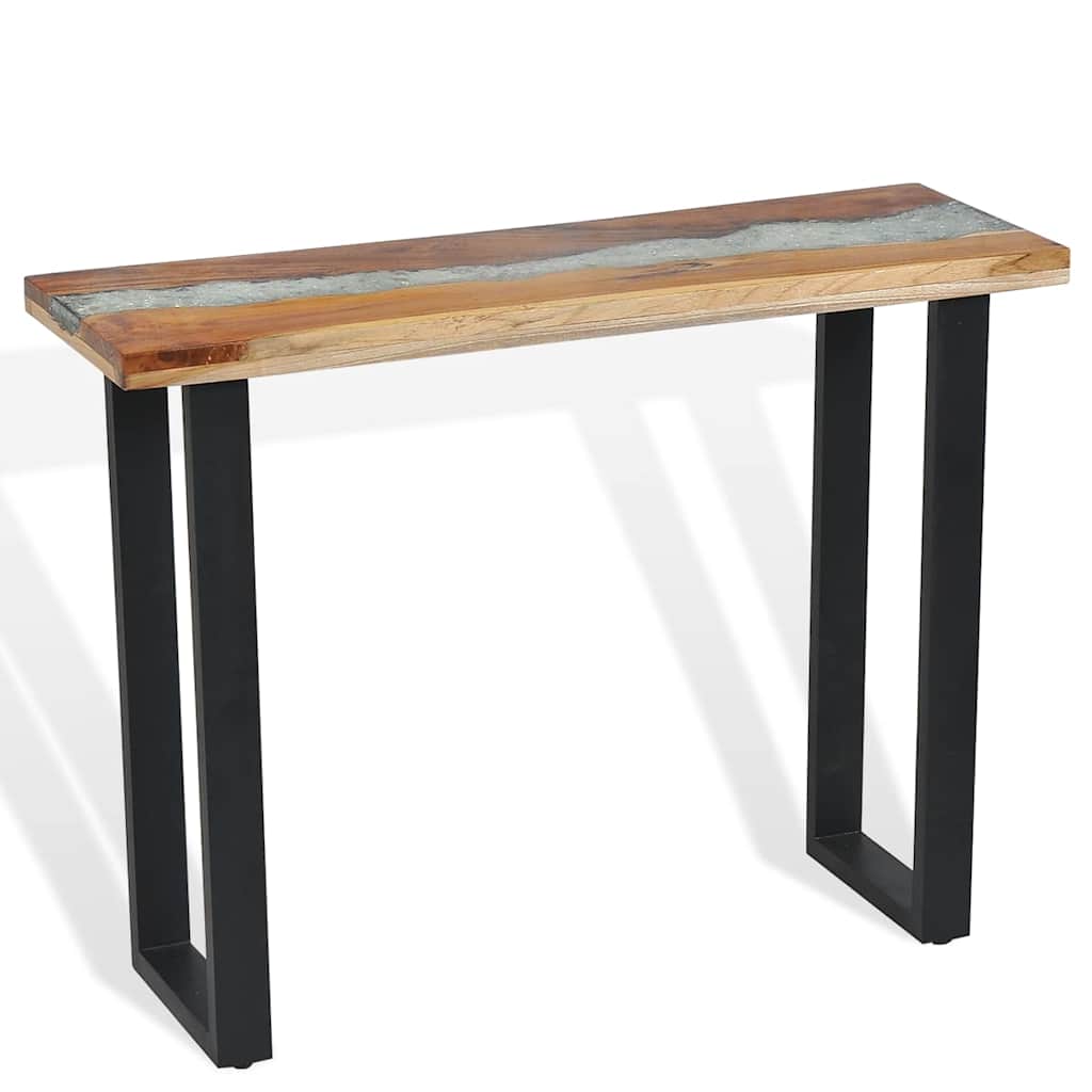 Odkládací Stolek, Teak, 100X35X75 Cm