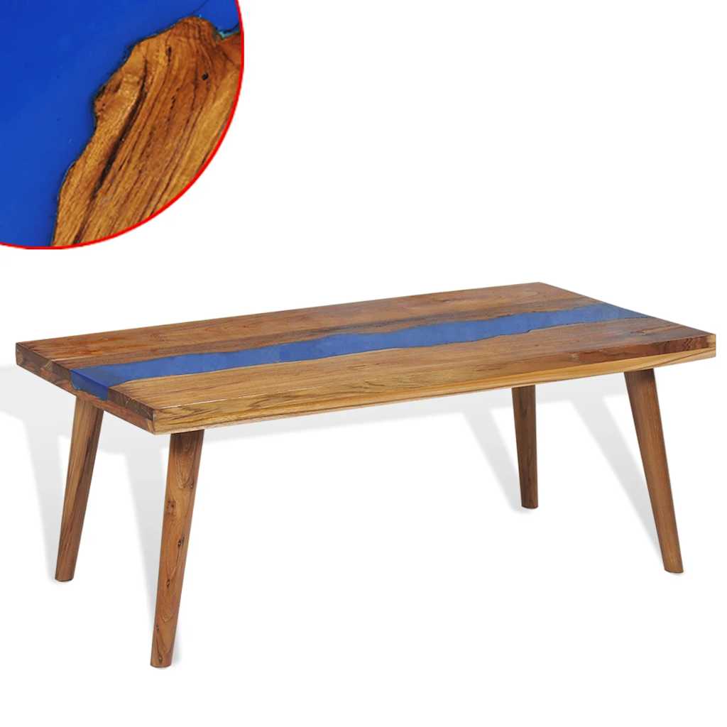 Konferenční Stolek, Teak A Pryskyřice,