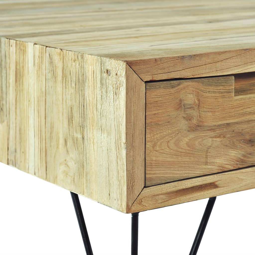 Konferenční Stolek, Masivní Teak, 80X80X40 Cm