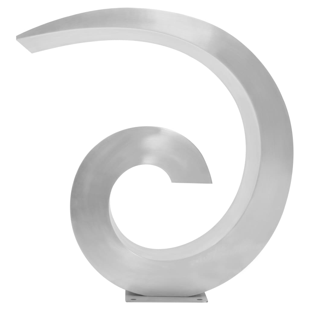 Bazénová Fontána, Nerezová Ocel, 50X30X53 Cm, Stříbrná