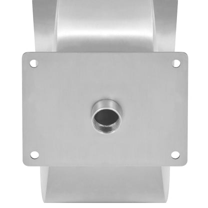 Bazénová Fontána, Nerezová Ocel, 50X30X53 Cm, Stříbrná