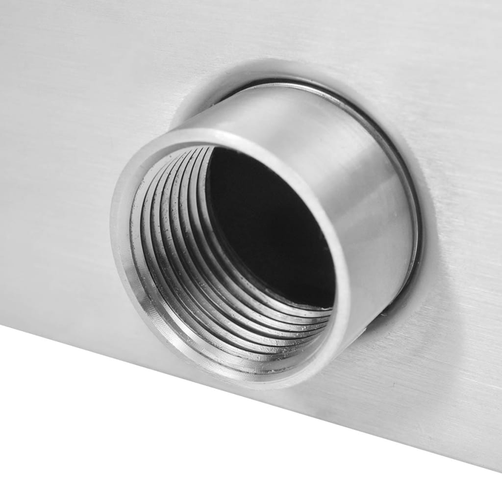 Bazénová Fontána, Nerezová Ocel, 50X30X53 Cm, Stříbrná