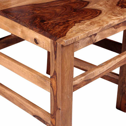 Jídelní Židle 4 Ks Masivní Dřevo