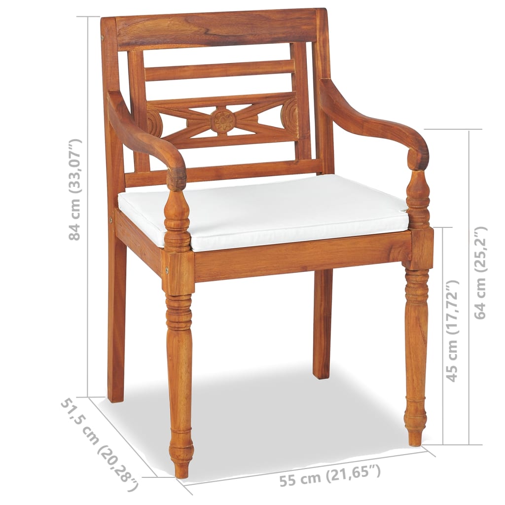 4Dílná Zahradní Sedací Souprava S Poduškami Masivní Teak