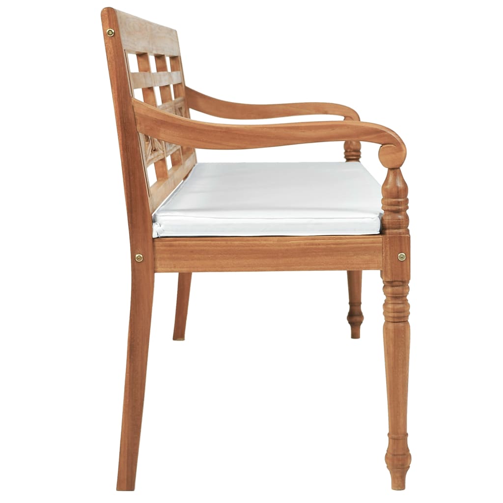 Zahradní Lavice Batavia S Poduškou 150 Cm Teak
