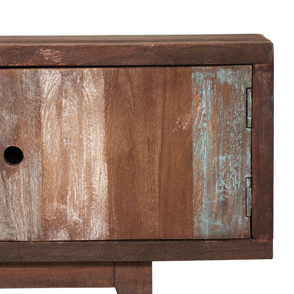 Tv Stolek Z Masivního Akáciového Dřeva Vintage 118 X 30 X 40 Cm