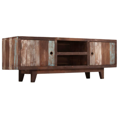Tv Stolek Z Masivního Akáciového Dřeva Vintage 118 X 30 X 40 Cm