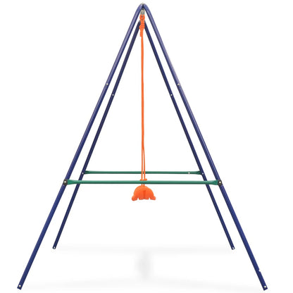 Houpačka Pro Jedno Dítě A Houpačka Pro Batole 2 V 1 Oranžová