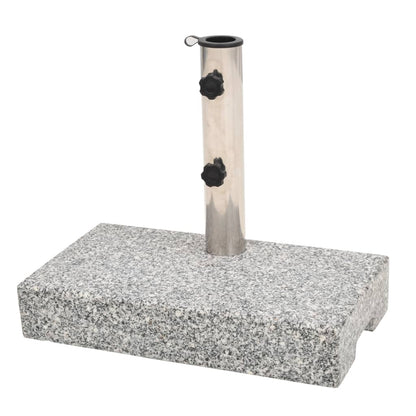 Stojan Na Slunečník Černý 45 X 25 X 8 Cm Žula