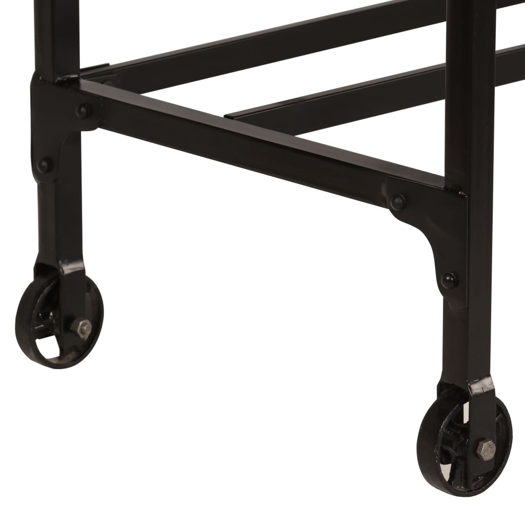 Psací Stůl Se Skládací Stoličkou Masivní Mangovník 115X50X76 Cm