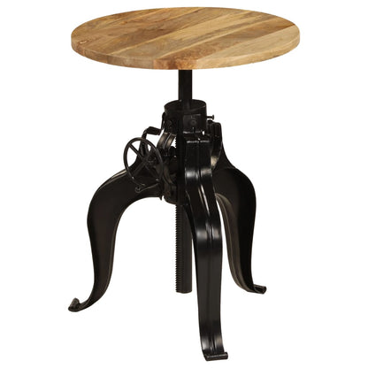 Barový Stůl Z Masivního Mangovníkového Dřeva 60 X (76–110) Cm