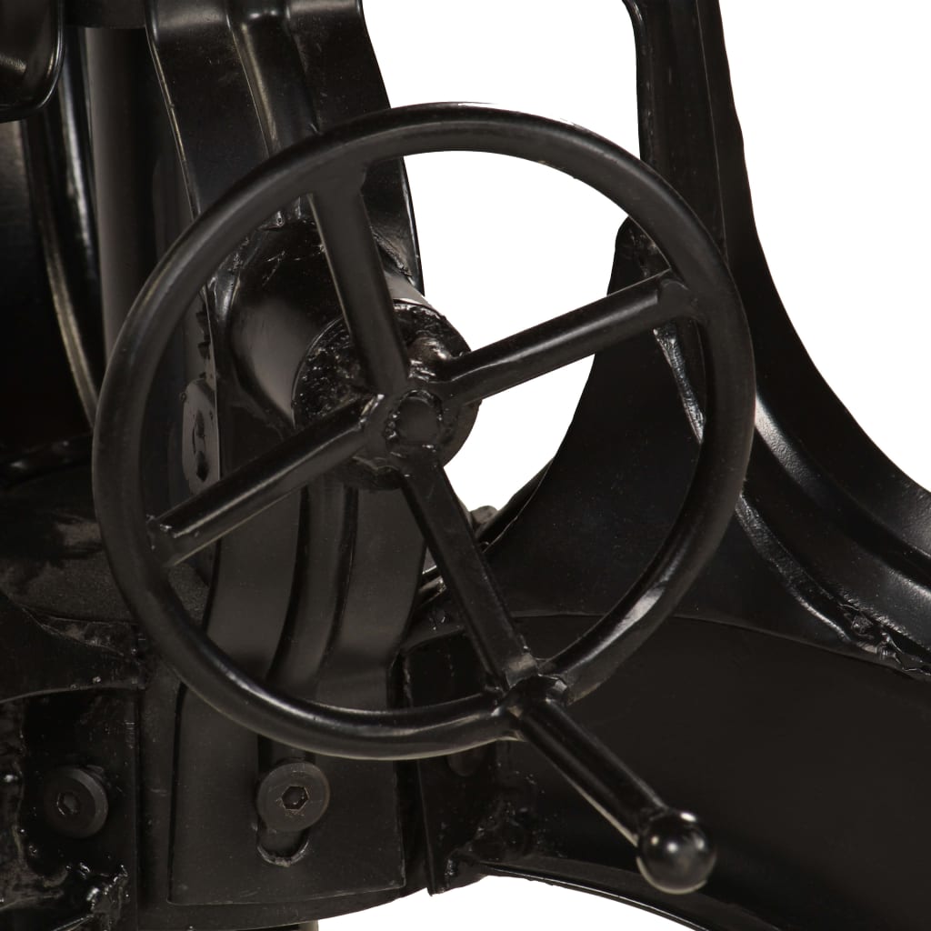 Barový Stůl Z Masivního Recyklovaného Dřeva 75 X (76–110) Cm