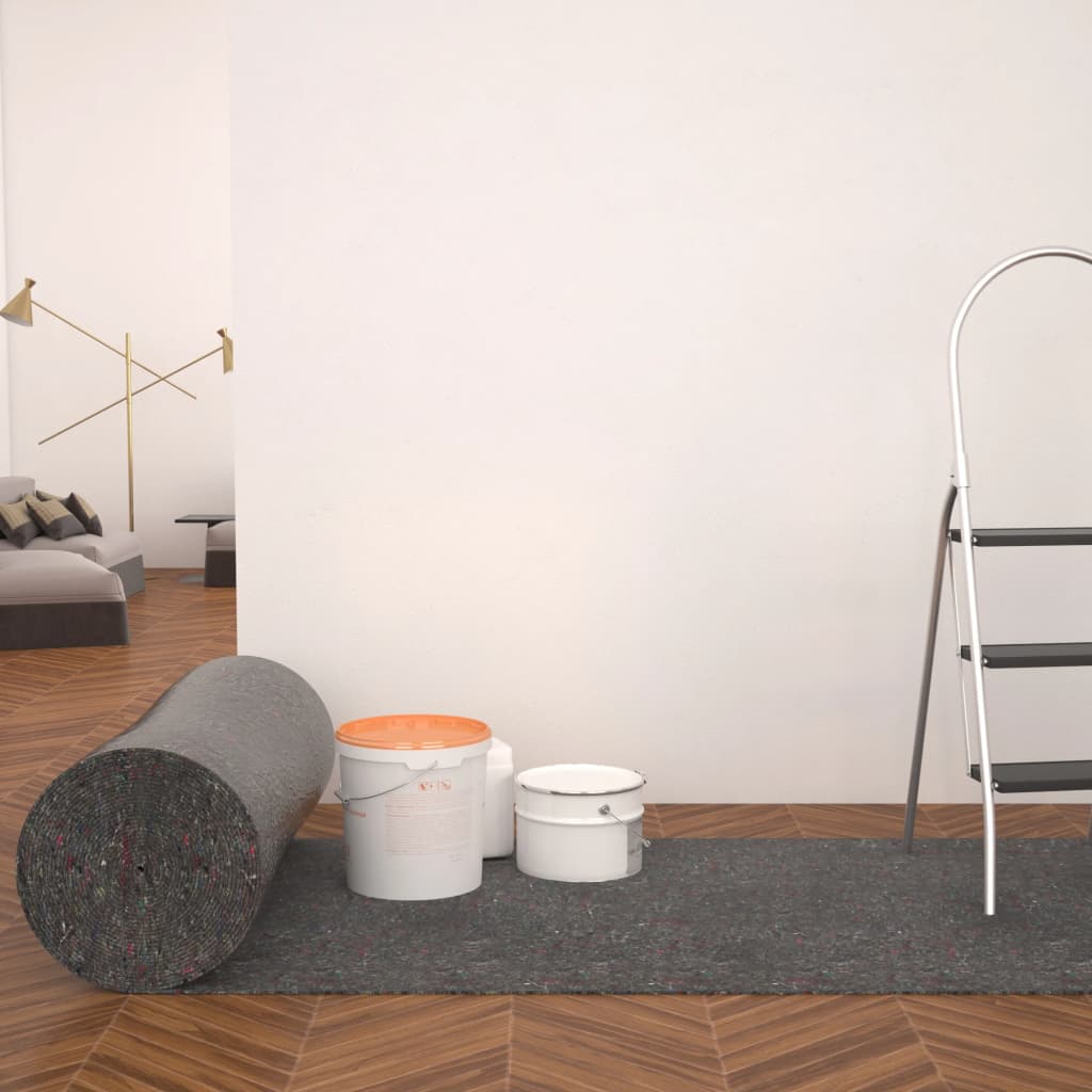Protiskluzové Folie, Malířský Fleece, 50 M 280 G/M², Šedá