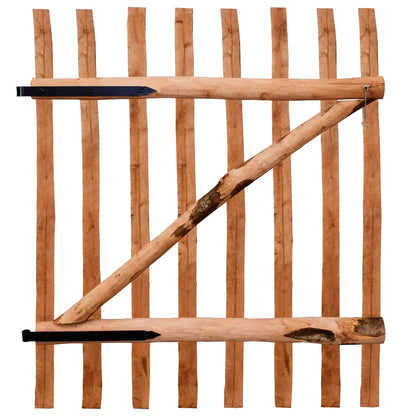 Zahradní Branka Impregnované Lískové Dřevo 100 X