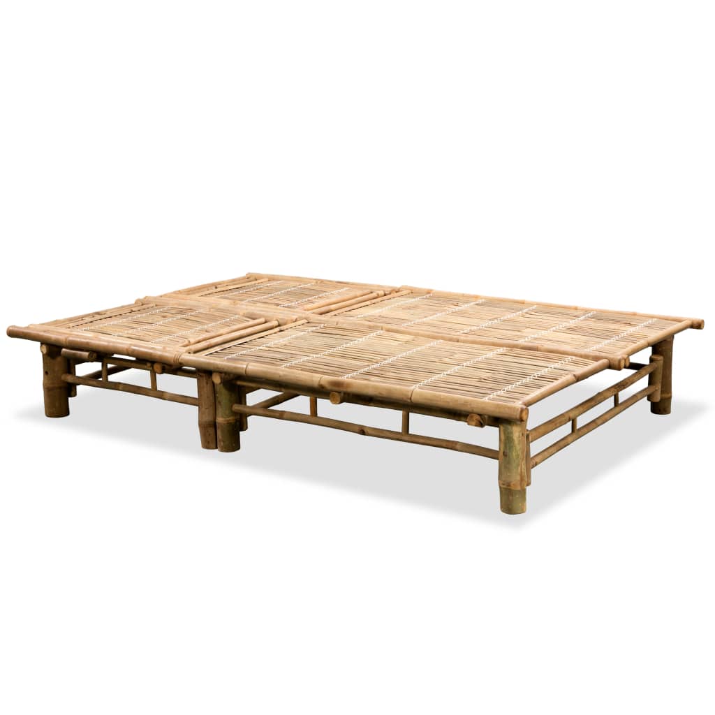 Lehátko Pro 2 Osoby Bambus