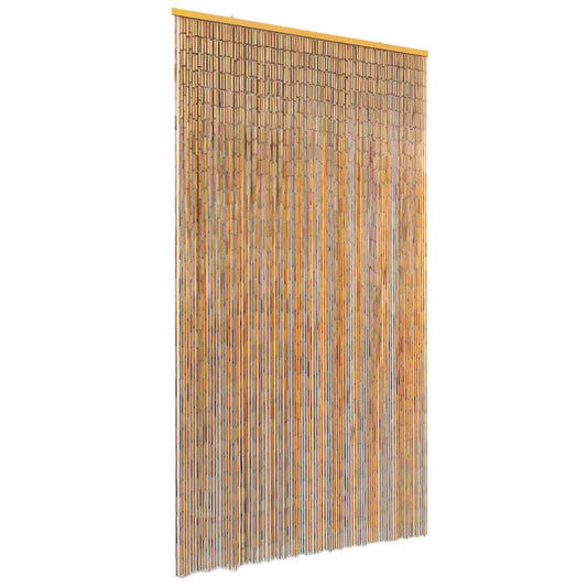 Dveřní závěs proti hmyzu, bambus, 100x220 cm
