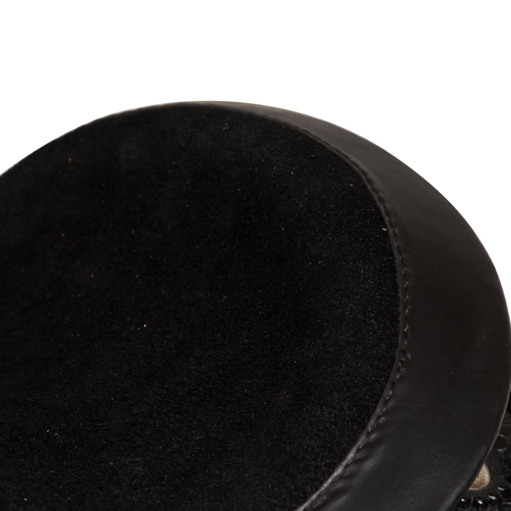 Westernové Sedlo, Ohlávka A Poprsník Pravá Kůže 17'' Černé