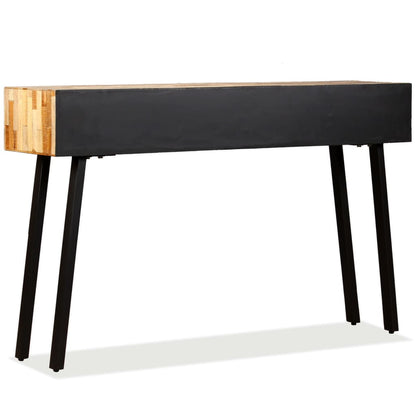 Konzolový Stolek, Masivní Recyklovaný Teak 120X30X76 Cm