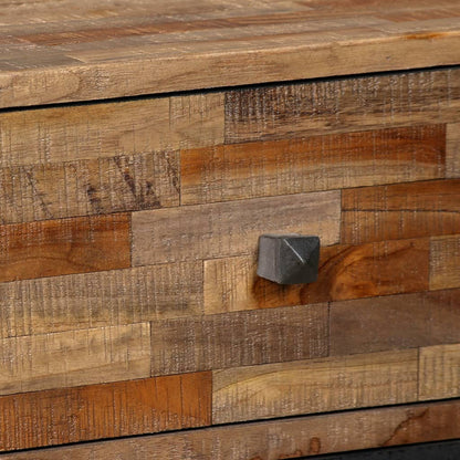 Boční Skříňka S 6 Zásuvkami Recyklovaný Teak 70 X 30 X 76 Cm