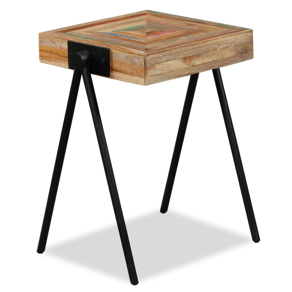 Odkládací Stolek Masivní Recyklovaný Teak