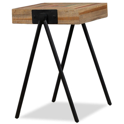 Odkládací Stolek Masivní Recyklovaný Teak