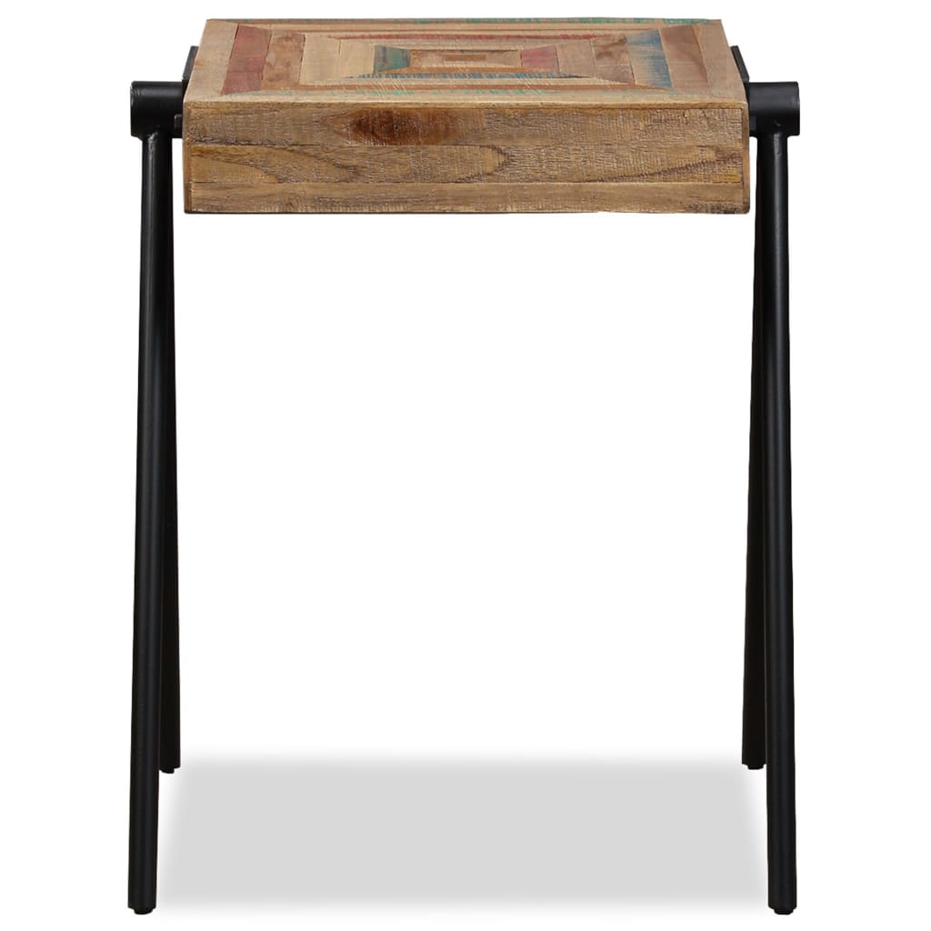 Odkládací Stolek Masivní Recyklovaný Teak