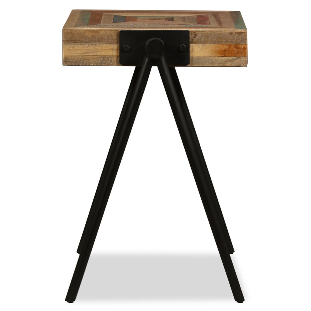 Odkládací Stolek Masivní Recyklovaný Teak
