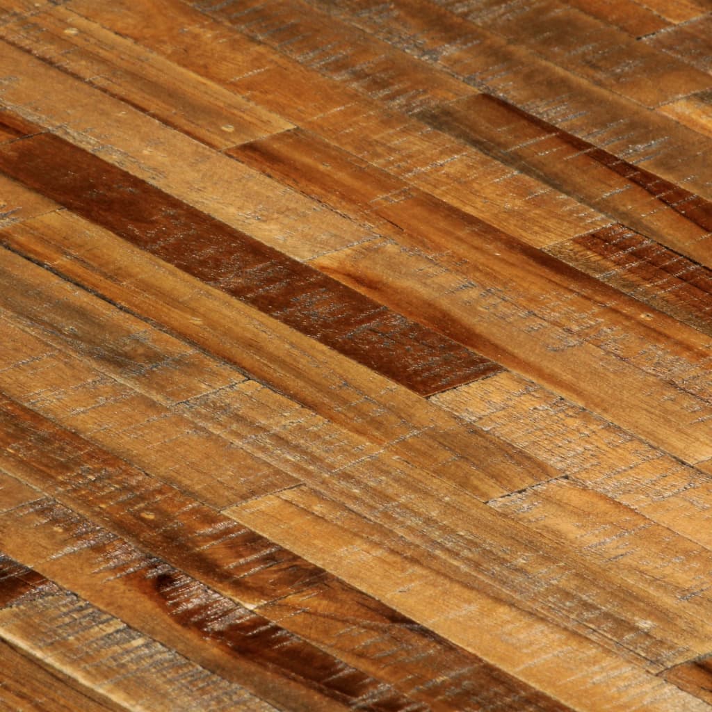 Jídelní Stůl Z Recyklovaného Teaku A Oceli 180 X 90 X 76 Cm